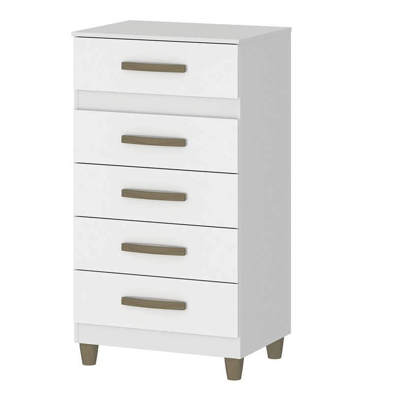COMODA MALTA BLANCA 5C VEKKAHOME - 1
