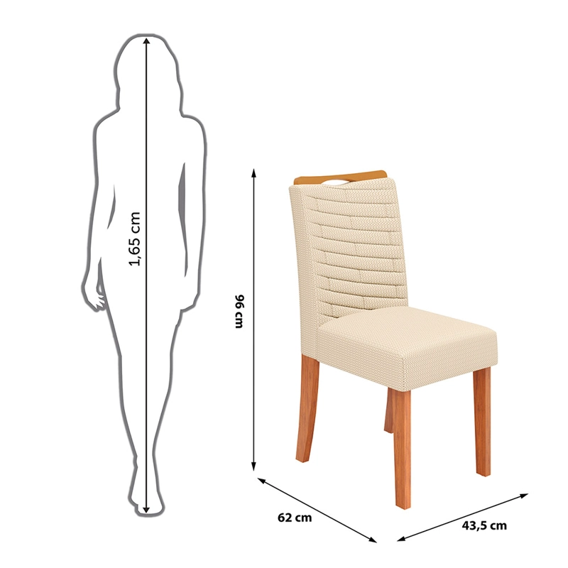 COMEDOR CELESTE JULIA 4S  VEKKAHOME - 3