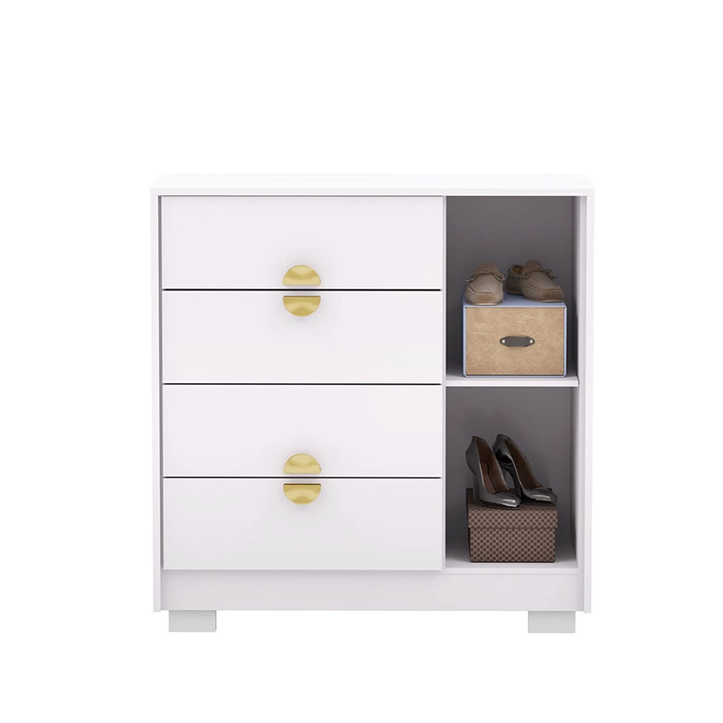 COMODA BELLA BLANCA 4C 1P VEKKAHOME - 4