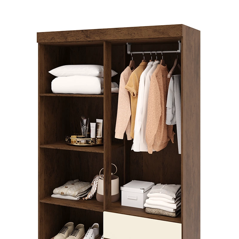 CLOSET IDEAL 4P 2C CREMA VEKKAHOME - 4