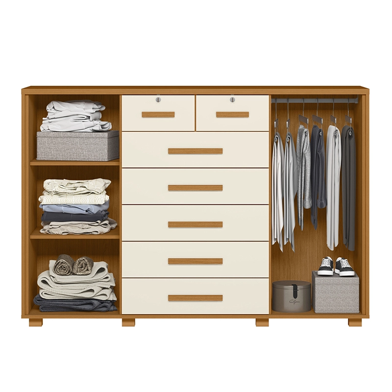 COMODA FONTANA BEIGE 2P+7C - 3