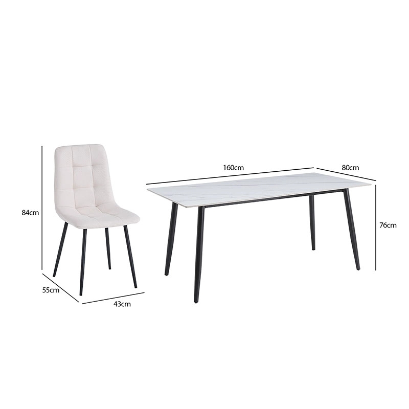 COMEDOR GALA LYON 6S - 6