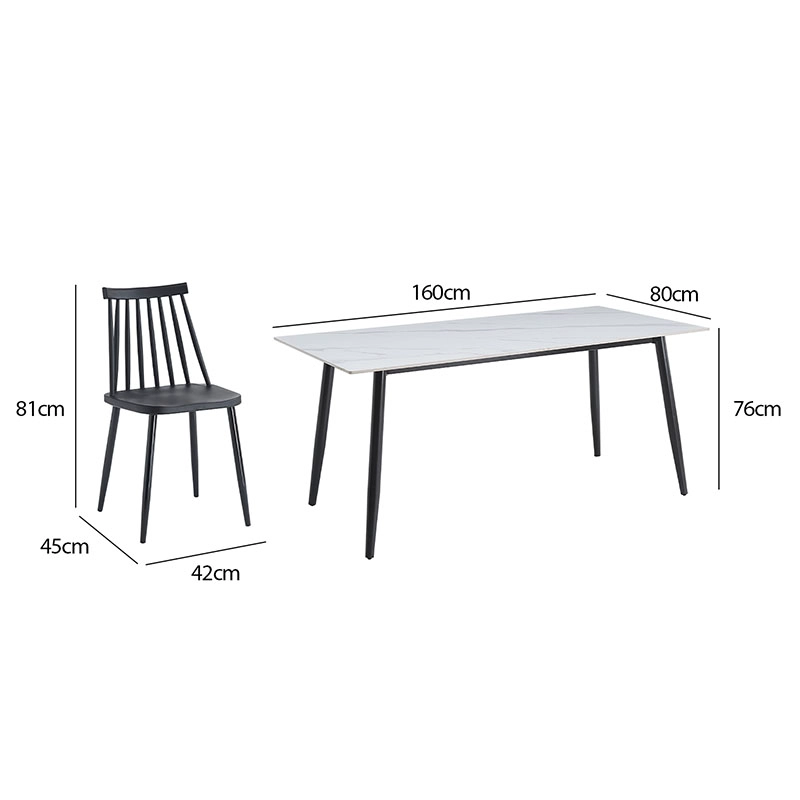 COMEDOR GALA LUNE 6S - 6