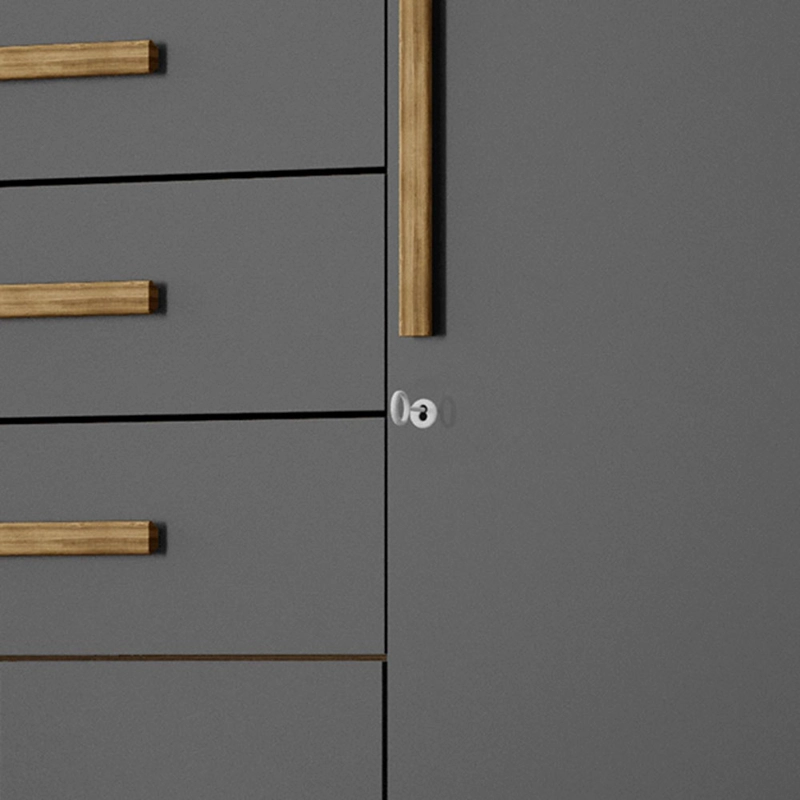 CLOSET TAURUS 6P 3C GRIS - 6