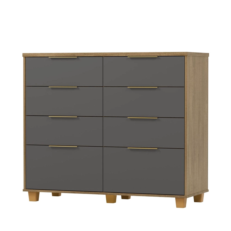 COMODA DUBAI 8C GRIS - 1