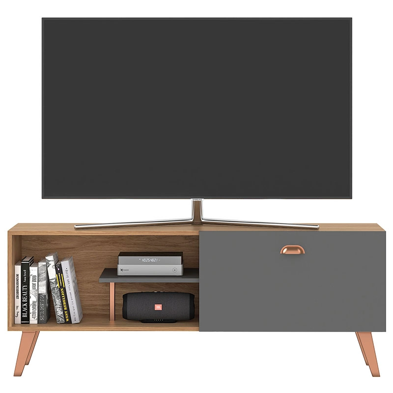 RACK TV ORBIS 1P 60' CAFE /GRAFITO