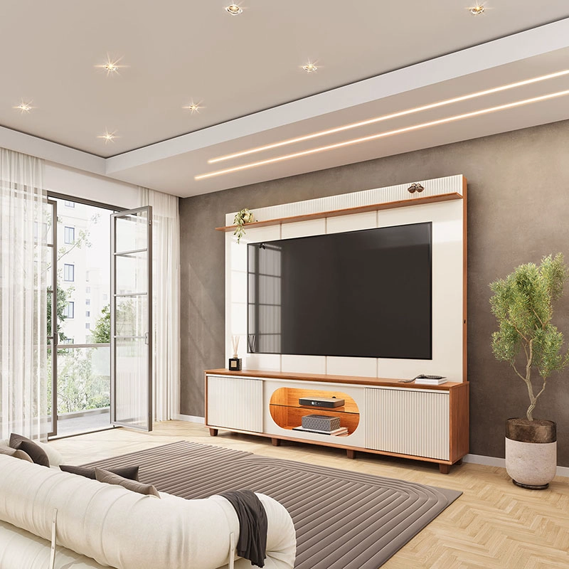HOME TV MAIA BEIGE/CAFE - 2