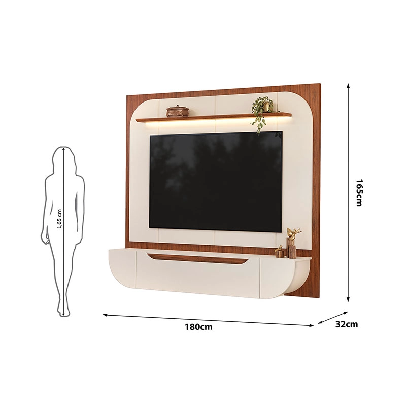 PANEL ONARE BEIGE/CAFE - 6
