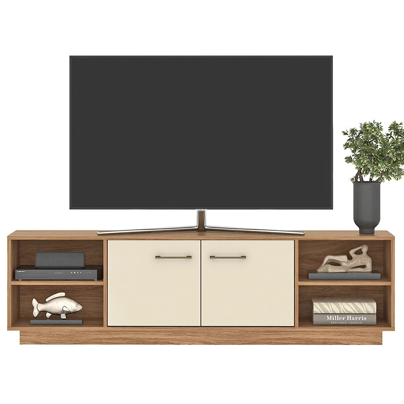 RACK TV NOVA 2P CAFE /BEIGE - 1