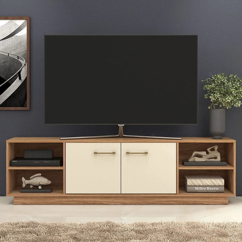 RACK TV NOVA 2P CAFE /BEIGE - 2