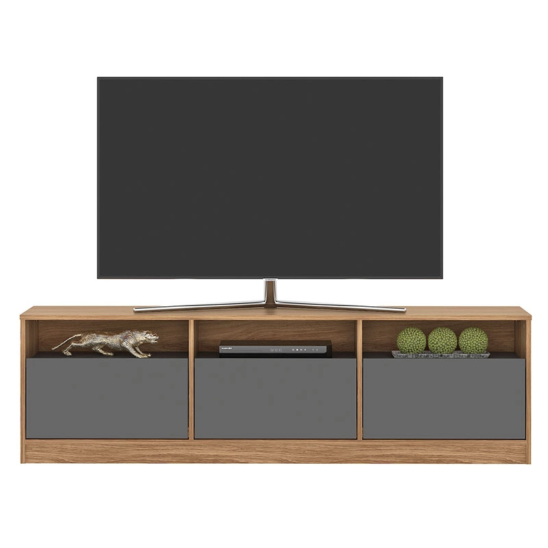RACK TV ATLAS 3C CAFE /GRAFITO - 1