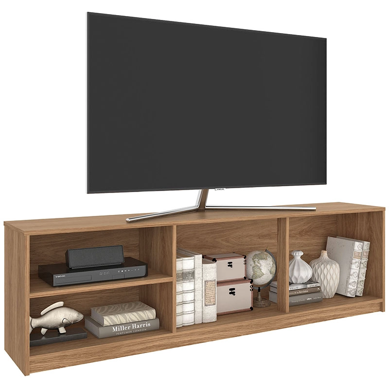 RACK TV LICAN 2P CAFE /BLANCO - 4