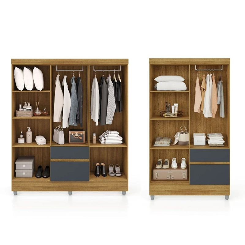 COMBO CLOSET IDEAL 6P+4P GRIS - 4