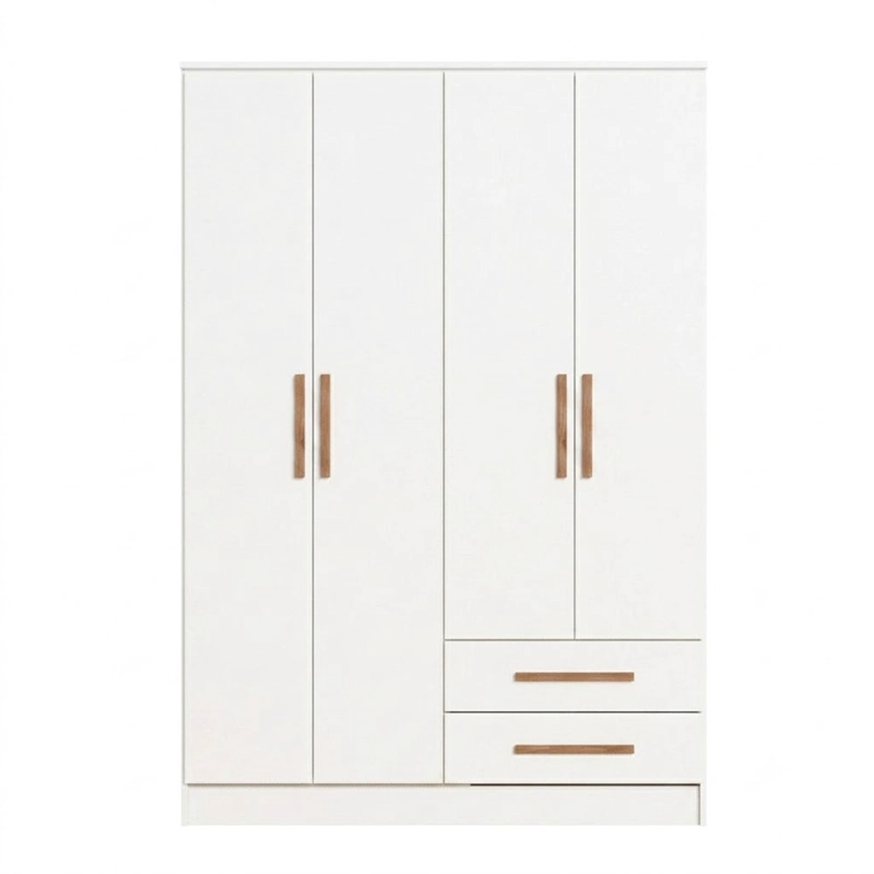 CLOSET PEQUIM 4 PUERTAS BLANCO - 1