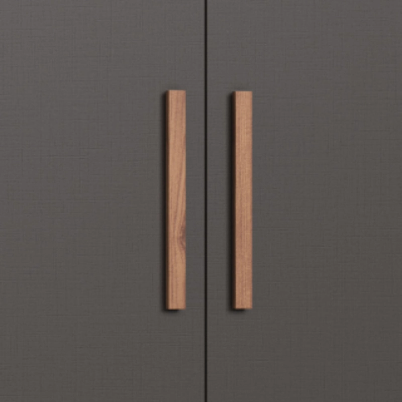 CLOSET PEQUIM 4 PUERTAS GRAFITO - 5