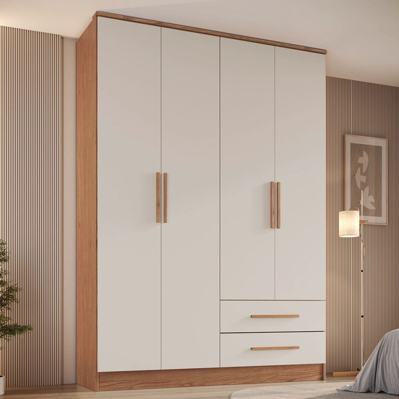 CLOSET PEQUIM 4 PUERTAS BEIGE - 2