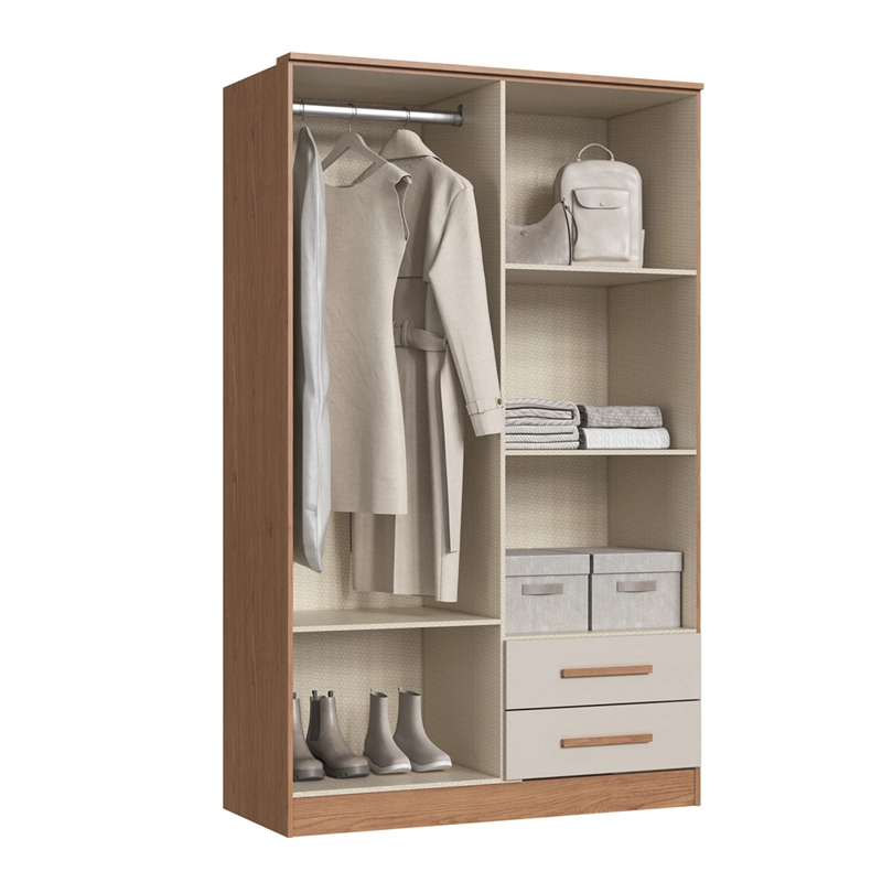 CLOSET PEQUIM 4 PUERTAS BEIGE - 4