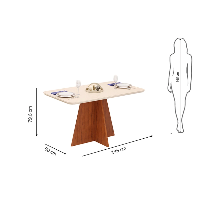 COMEDOR SIENA NARA 4S - 7