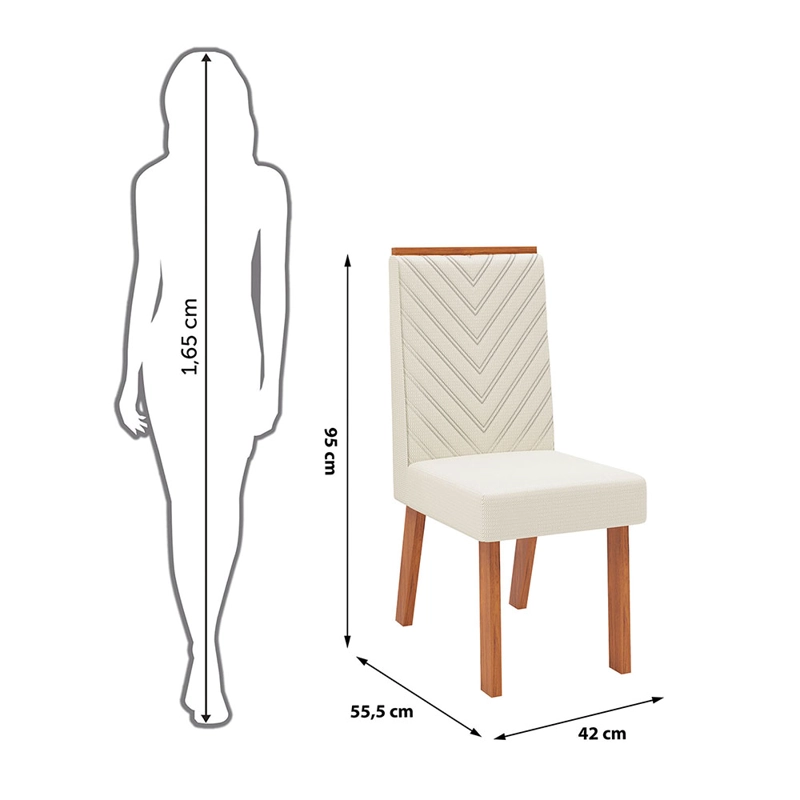 COMEDOR SIENA NARA 4S - 8