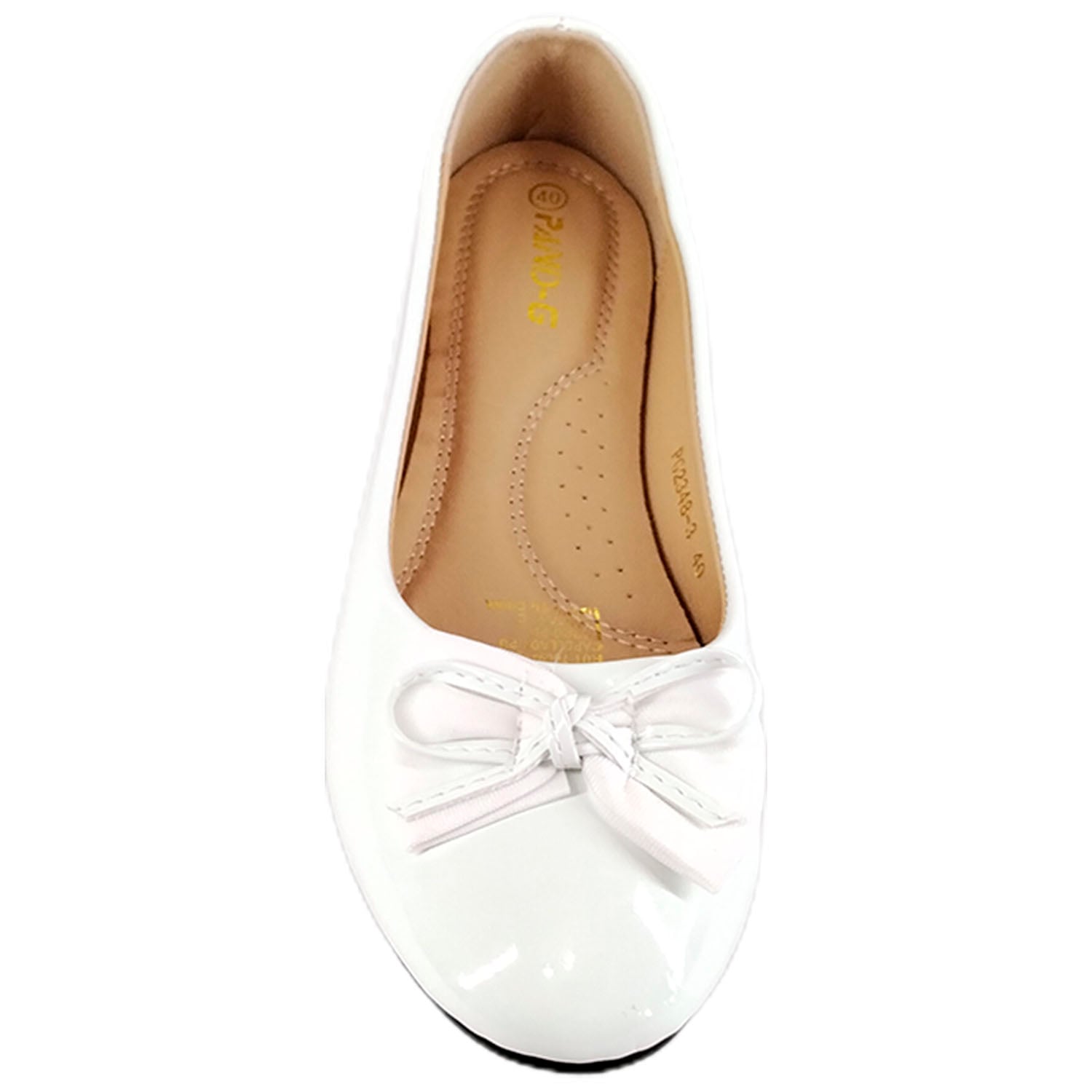 ZAPATOS MUJER MEGABAZAR BLANCO BALLERINAS 48 - 4
