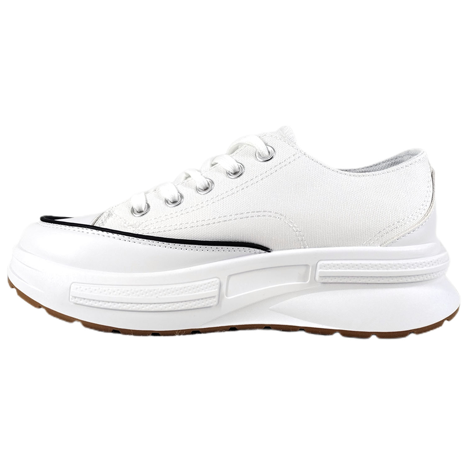 ZAPATILLA URBANA DE MUJER CON PLATAFORMA J26 BLANCO - 4