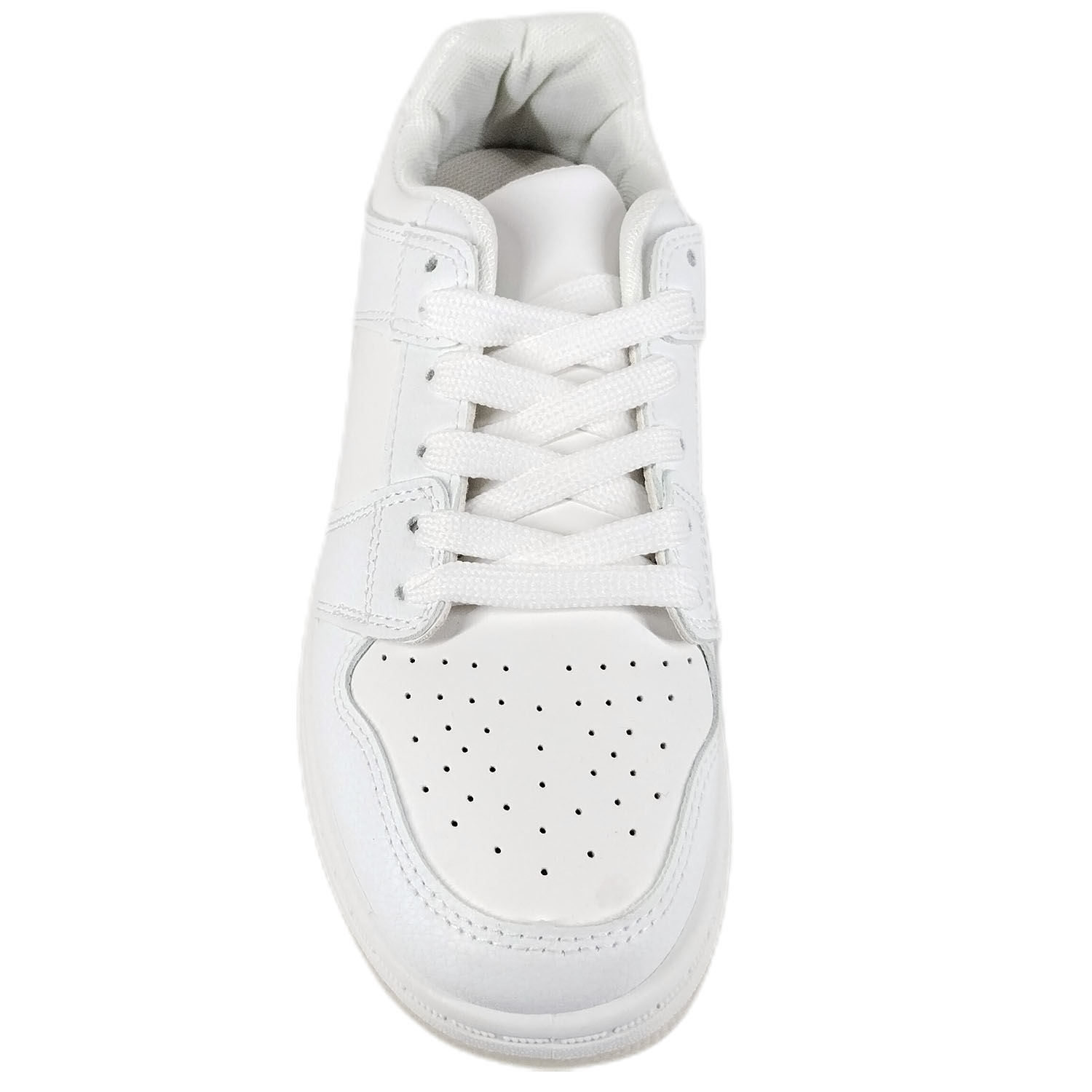 ZAPATILLAS MUJER MEGABAZAR URBANAS CASUALES BLANCO A22 - 4
