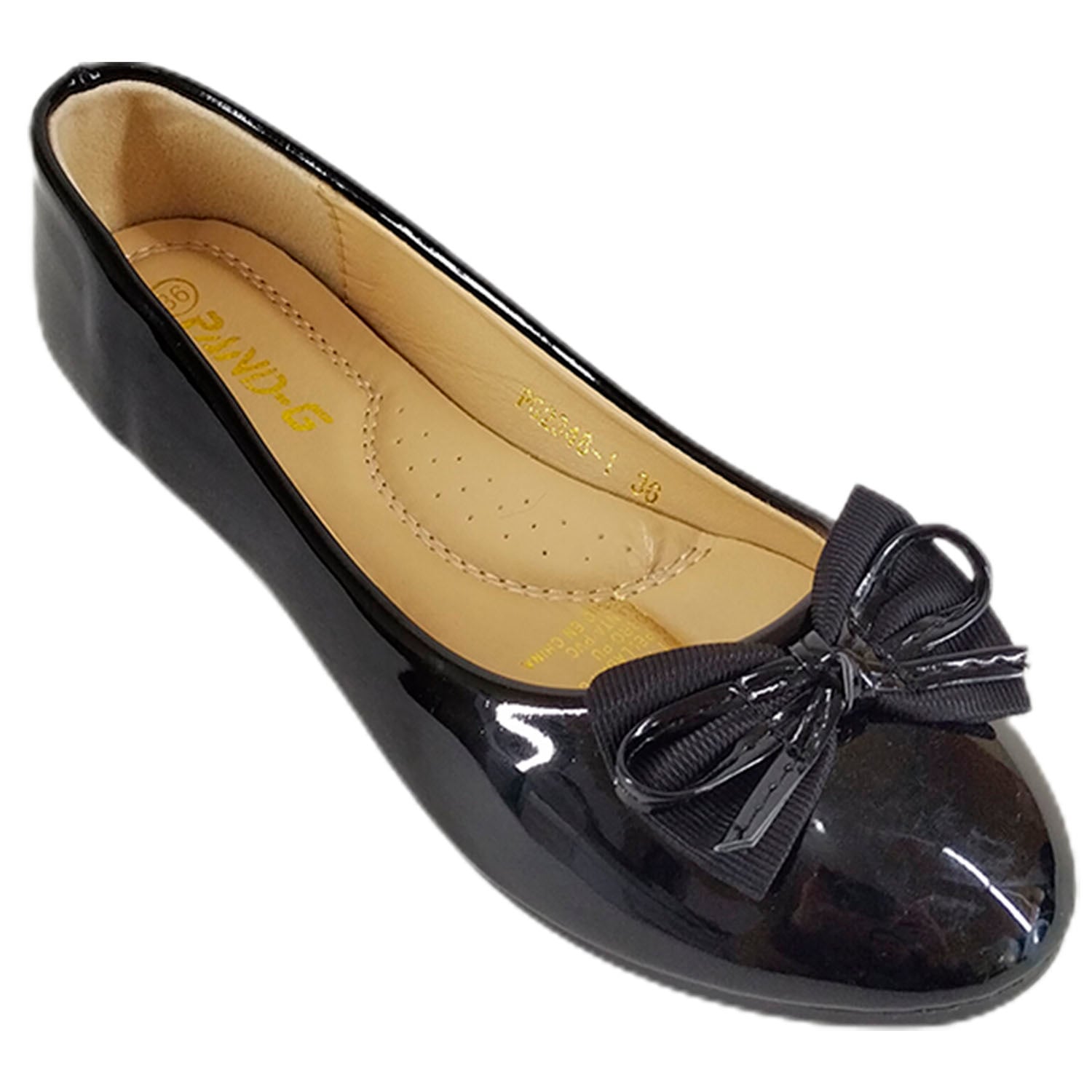 ZAPATOS MUJER MEGABAZAR NEGRO BALLERINAS 48 - 3