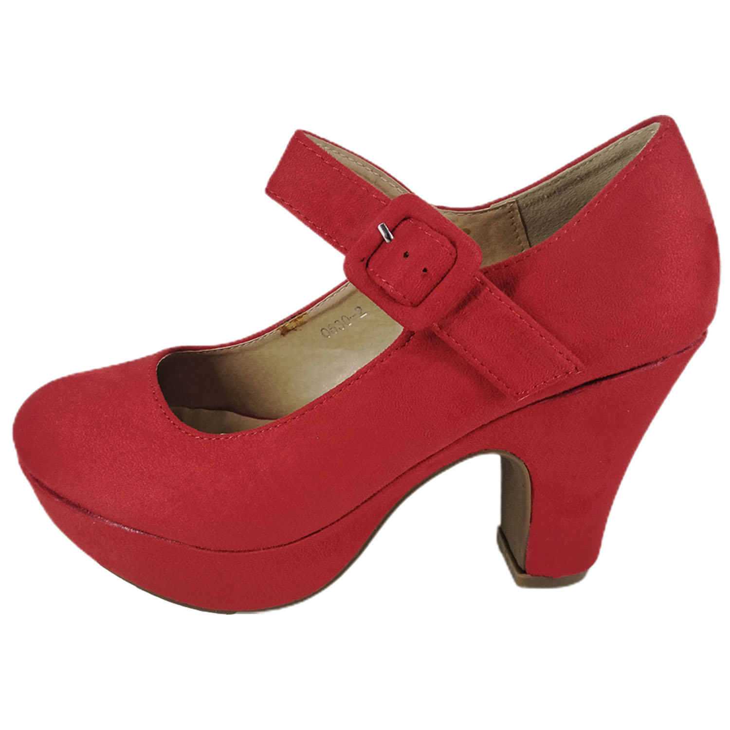 ZAPATO DE PLATAFORMA PARA MUJER GAMUZA 30-2 - 2