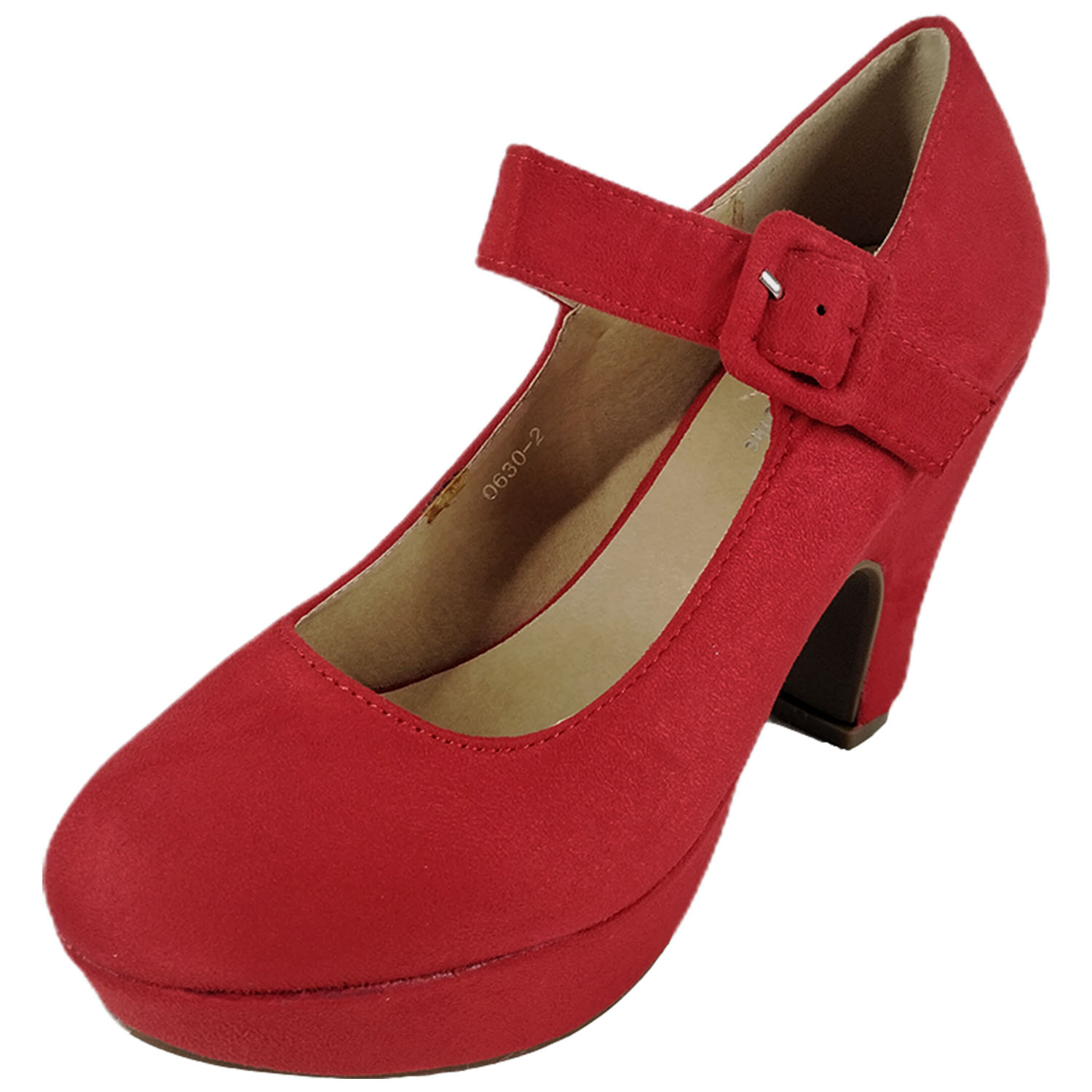 ZAPATO DE PLATAFORMA PARA MUJER GAMUZA 30-2 - 3