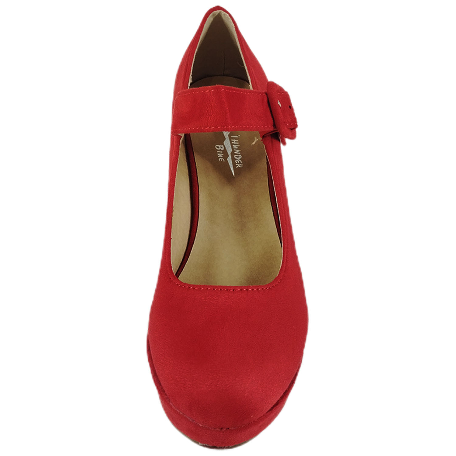 ZAPATO DE PLATAFORMA PARA MUJER GAMUZA 30-2 - 4