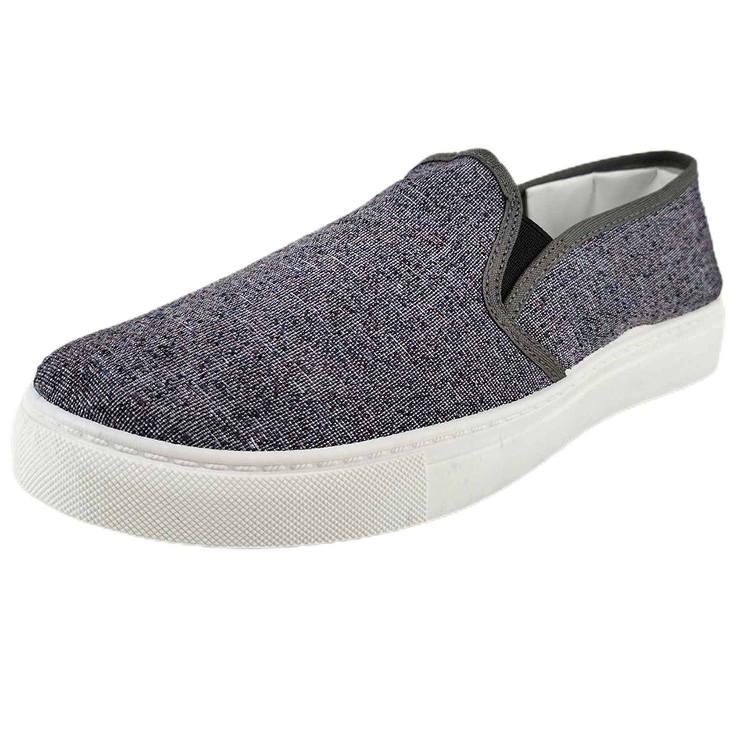 ZAPATILLAS MUJER MEGABAZAR CASUALES LONA R34 - 2