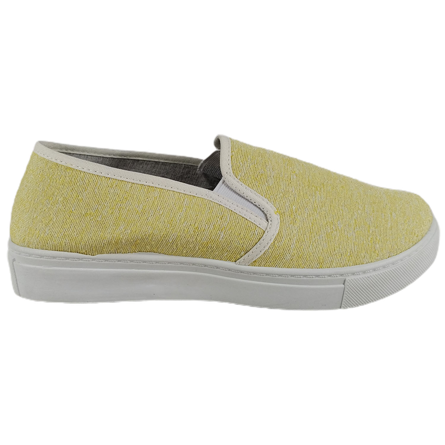 ZAPATILLAS MUJER MEGABAZAR CASUALES LONA R34 - 2