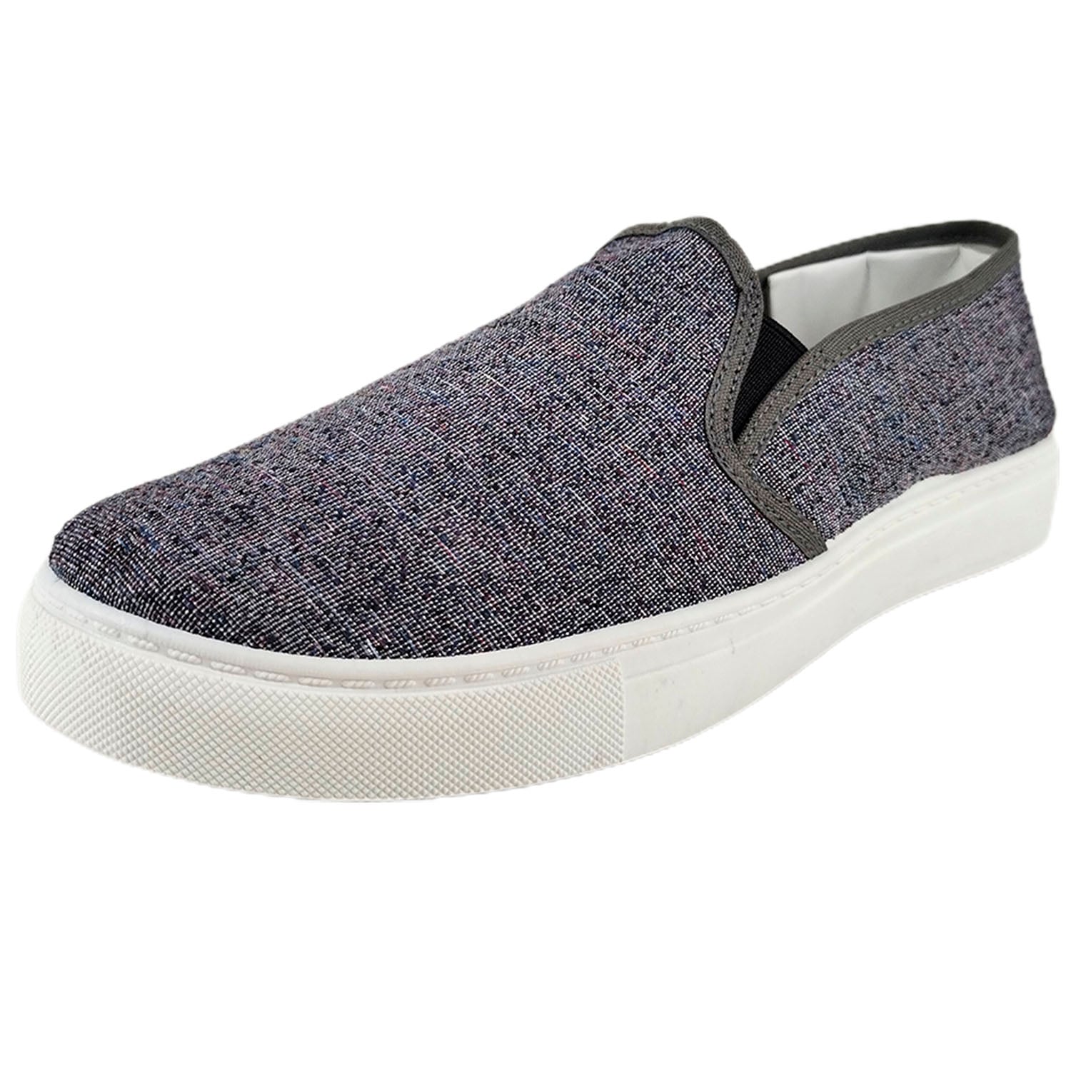 ZAPATILLAS MUJER MEGABAZAR CASUALES LONA R34 - 2