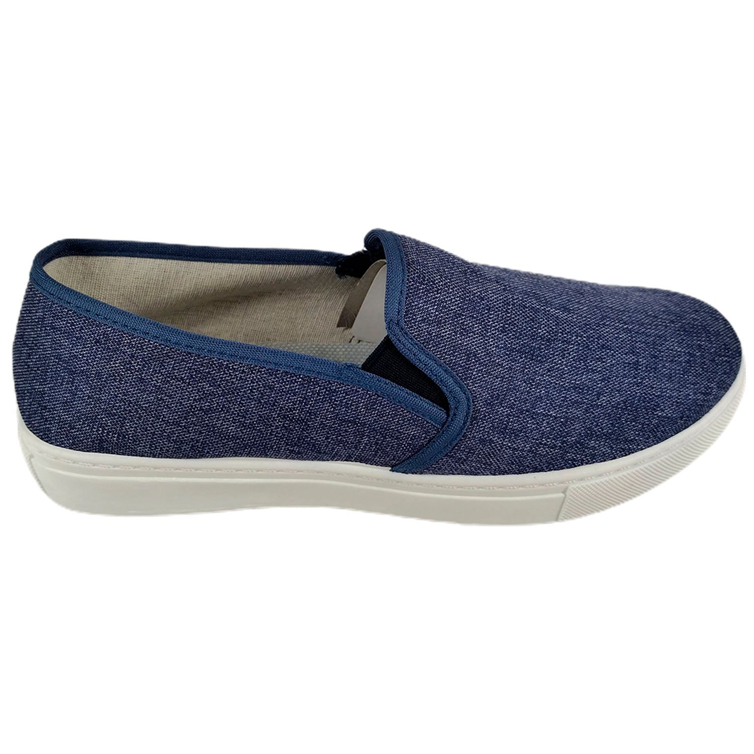 ZAPATILLAS MUJER MEGABAZAR CASUALES LONA R34 - 2