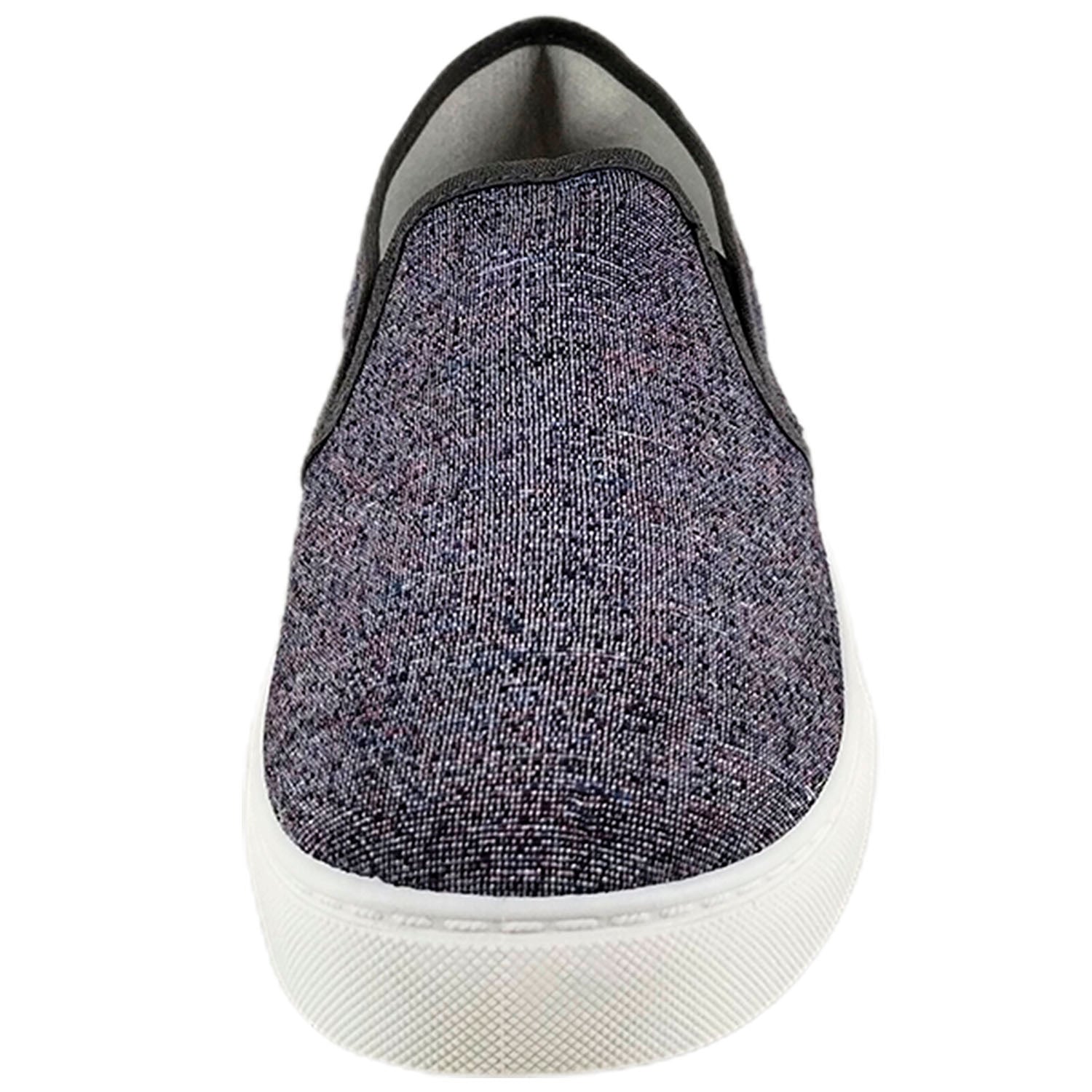 ZAPATILLAS MUJER MEGABAZAR CASUALES LONA R34 - 3