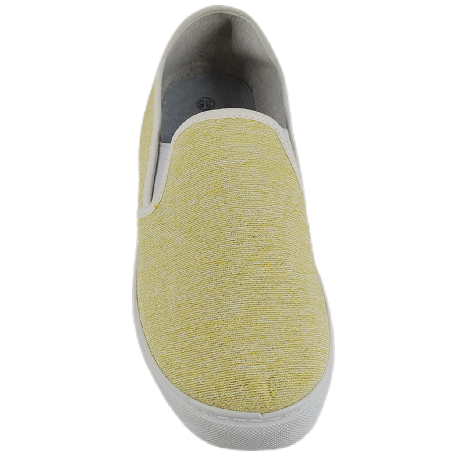 ZAPATILLAS MUJER MEGABAZAR CASUALES LONA R34 - 3