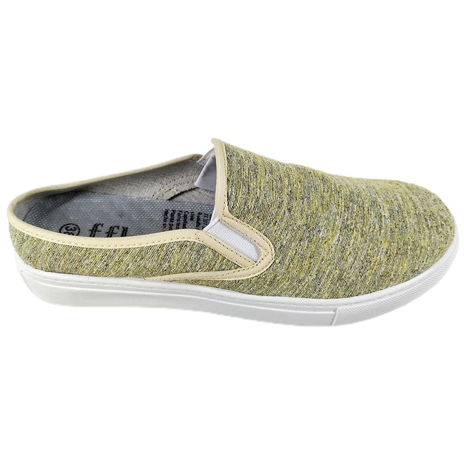 ZAPATILLAS MUJER MEGABAZAR CASUALES LONA B13 - 2