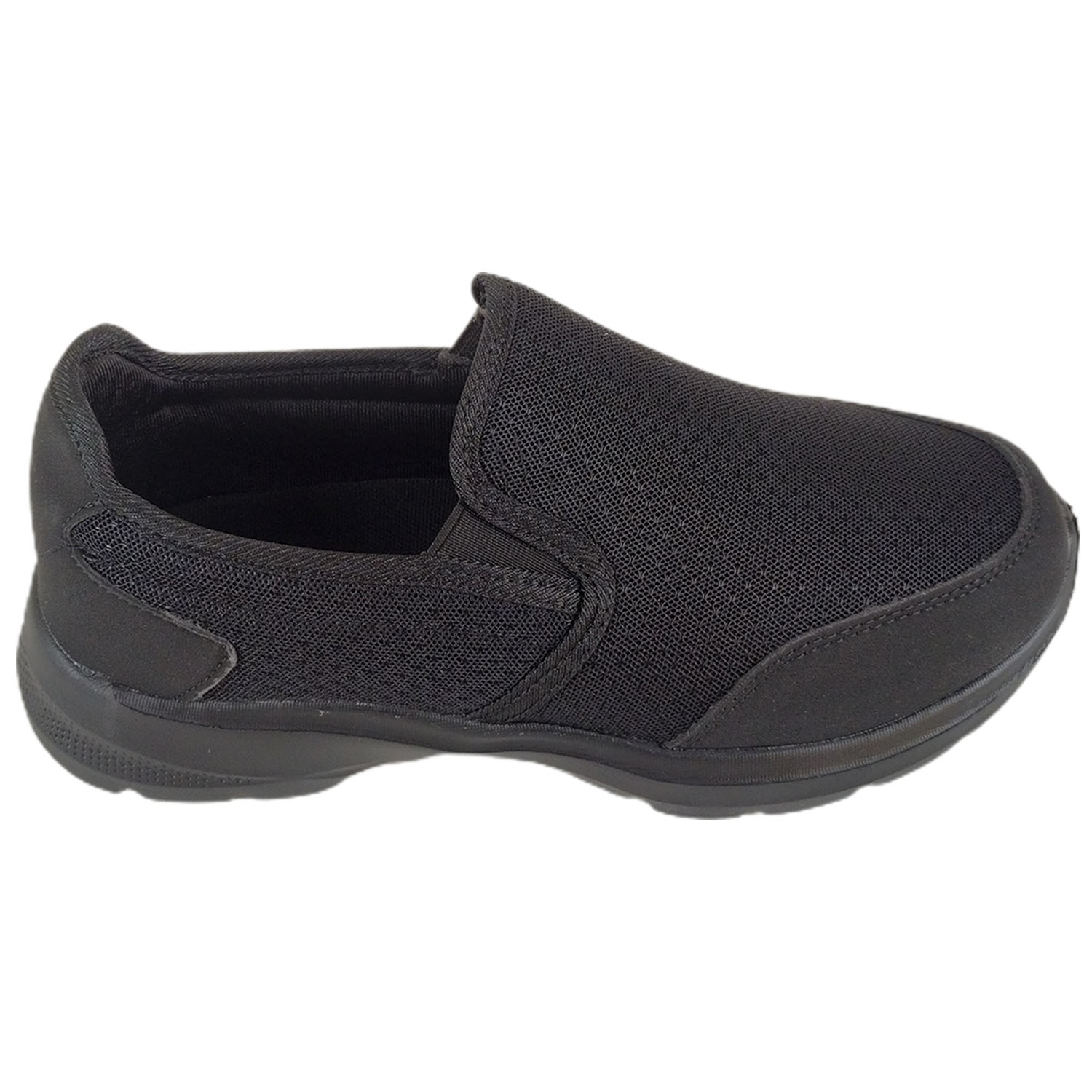 ZAPATILLAS HOMBRE MEGABAZAR CASUALES NEGRO 62 - 2