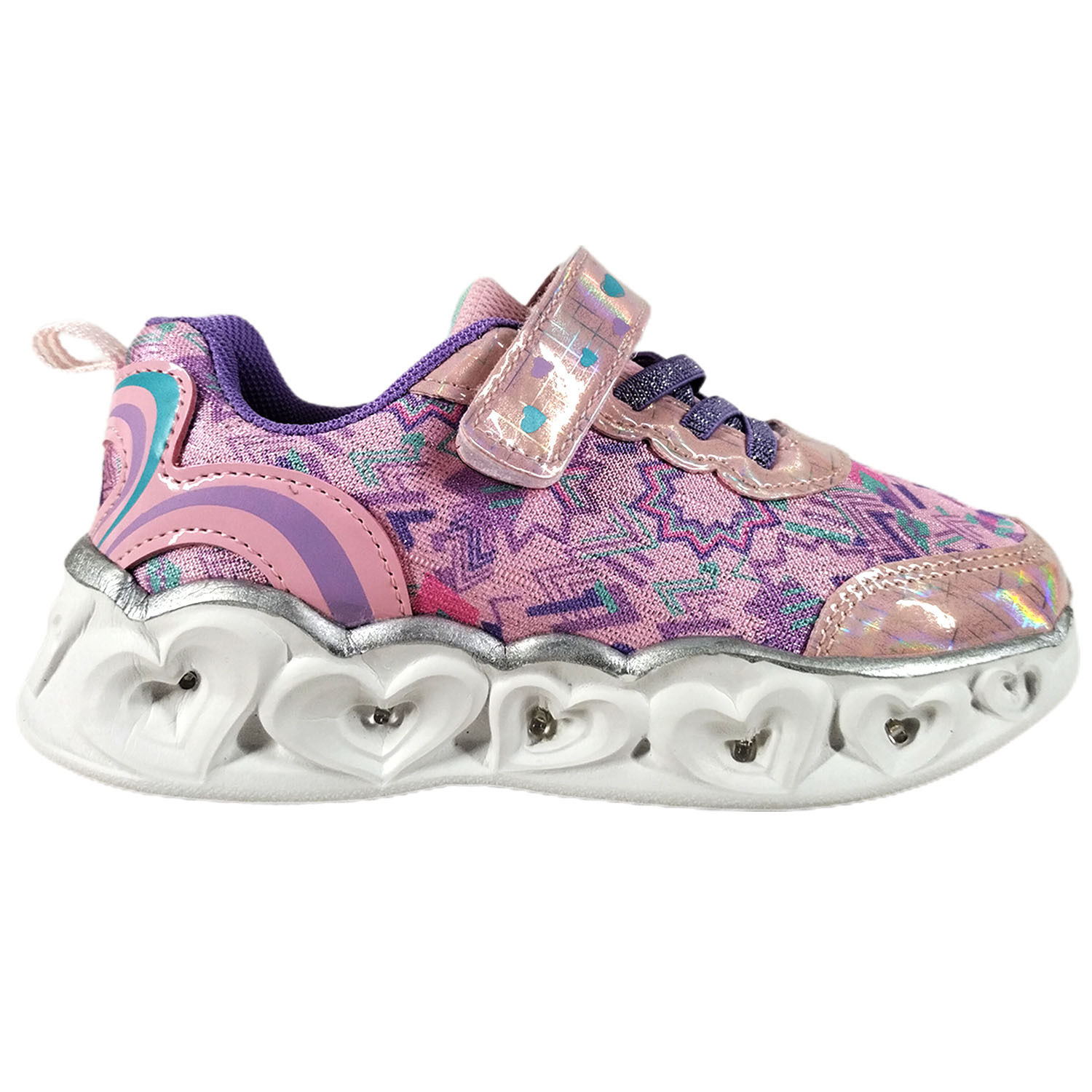 ZAPATILLA CON LUCES DE NIÑA A12 - 1