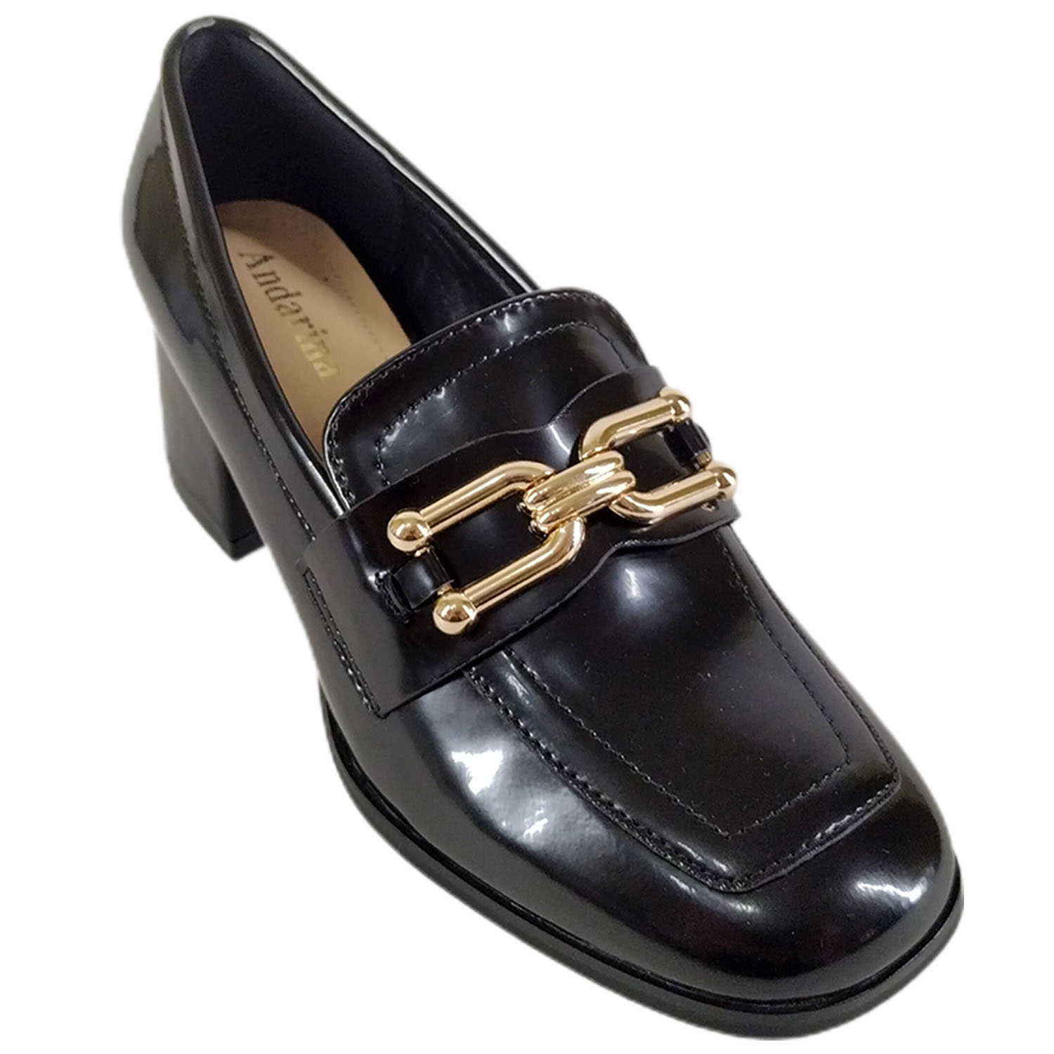 MOCASIN DE MUJER TACO MEDIO - 2