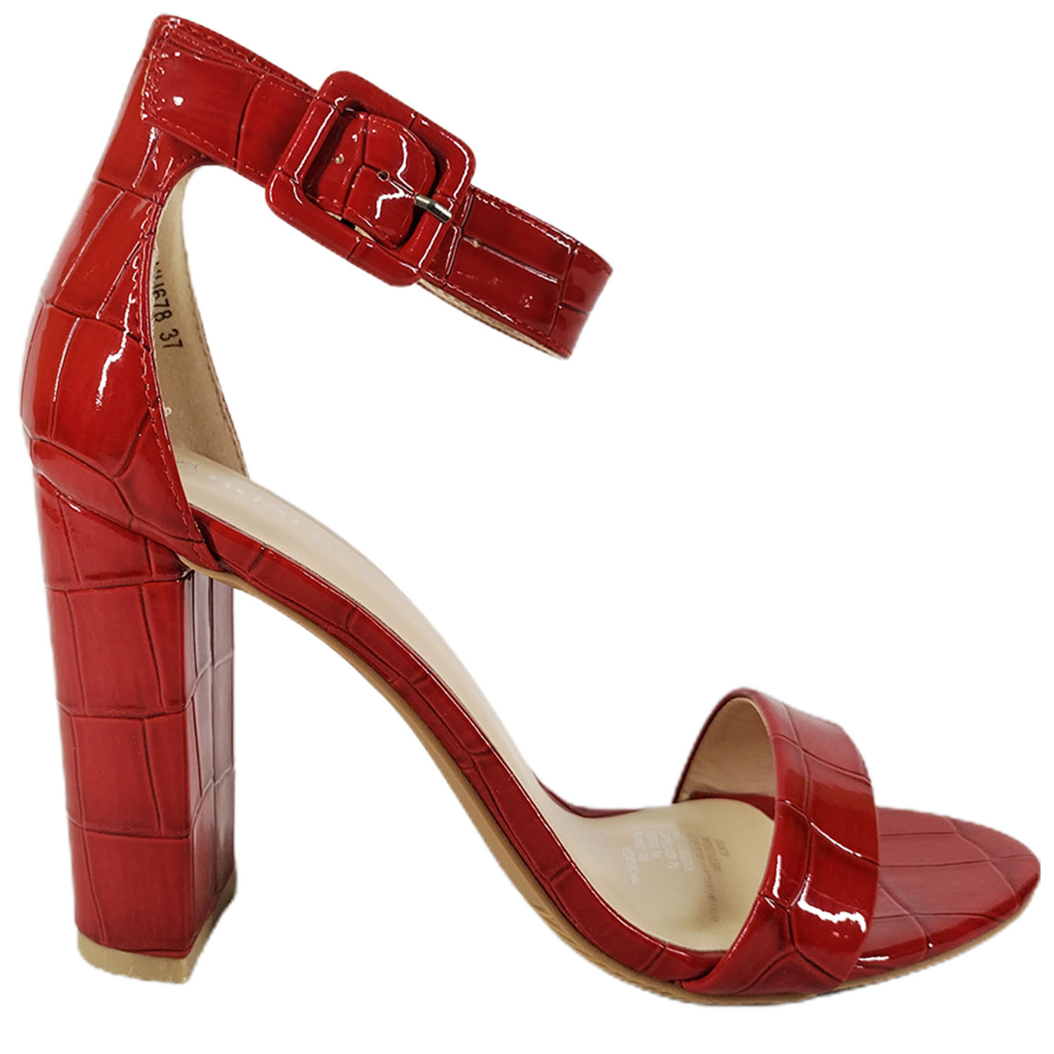SANDALIAS DE MUJER TACO ALTO U678 YASNA - 1