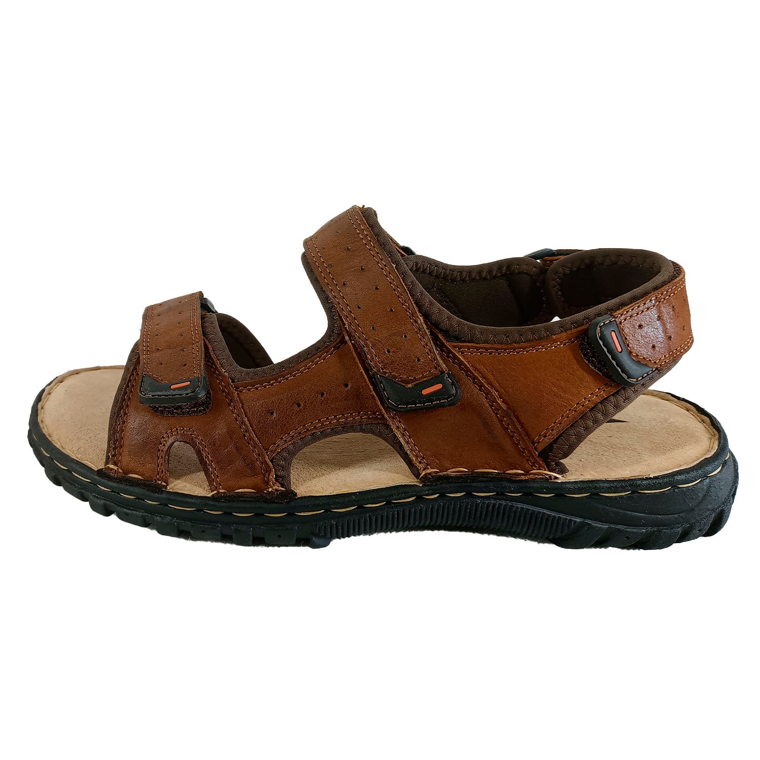 SANDALIAS HOMBRE MEGABAZAR CUERO DE PARA 060 MB - 1