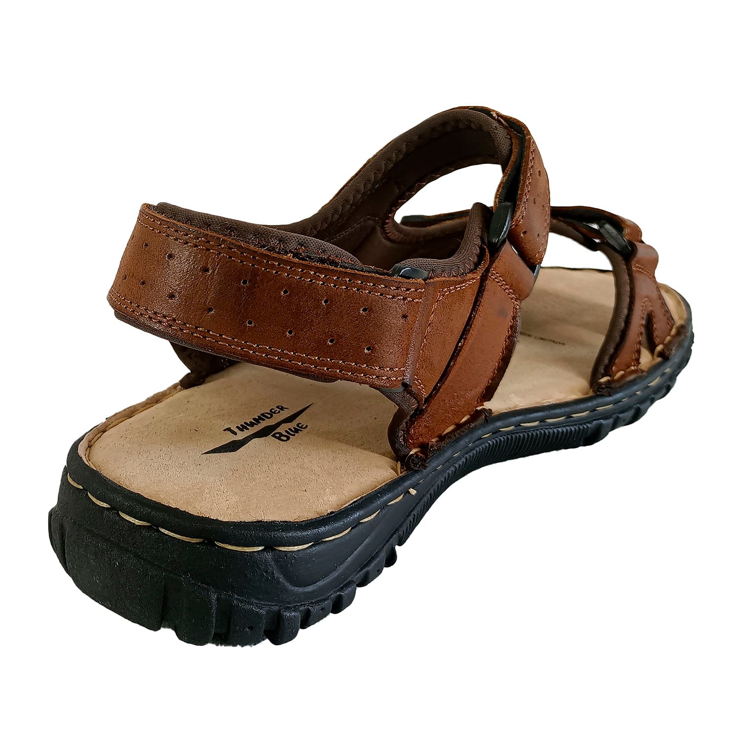 SANDALIAS HOMBRE MEGABAZAR CUERO DE PARA 060 MB - 4