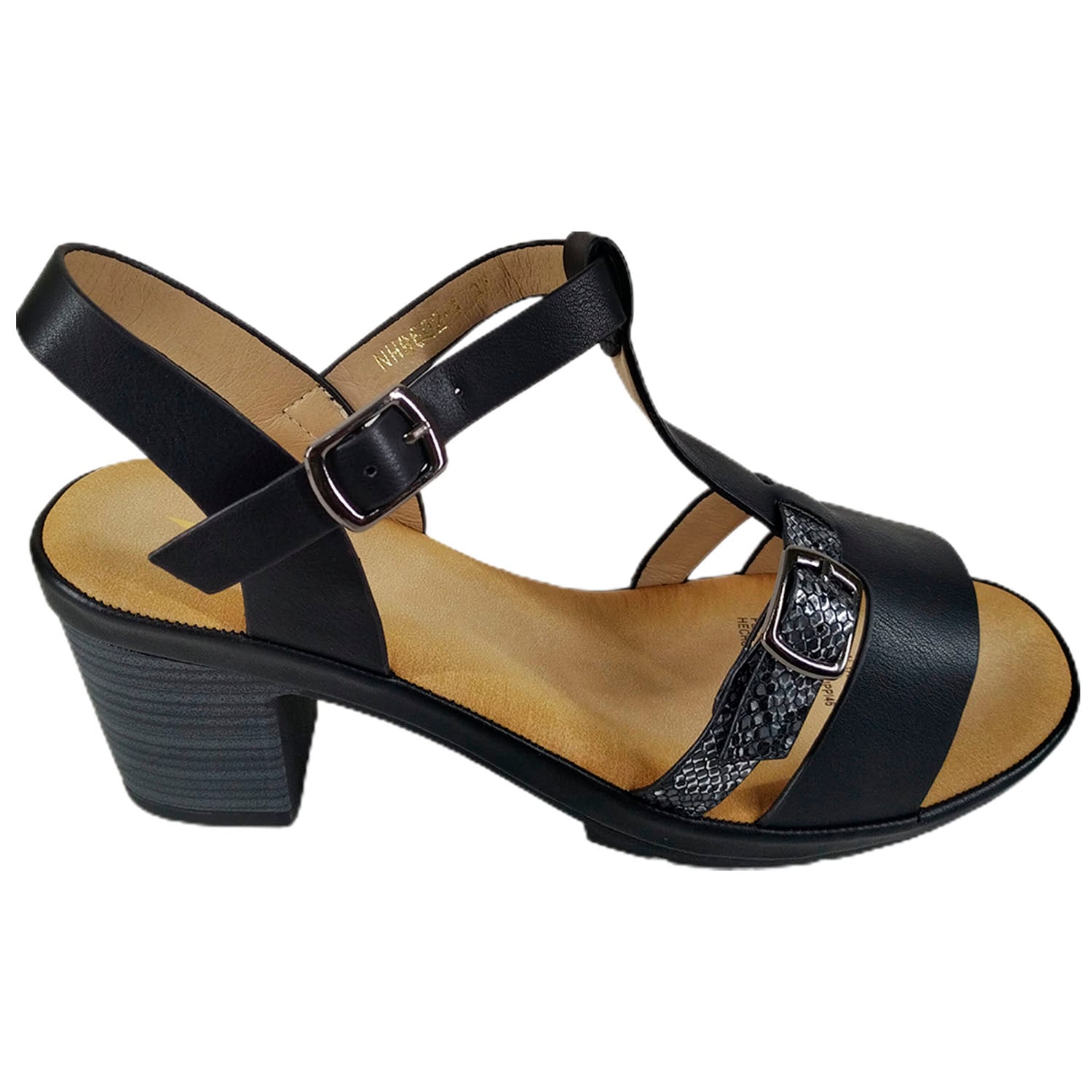 SANDALIAS MUJER MEGABAZAR DE TACO MEDIO NH9 YASNA - 3