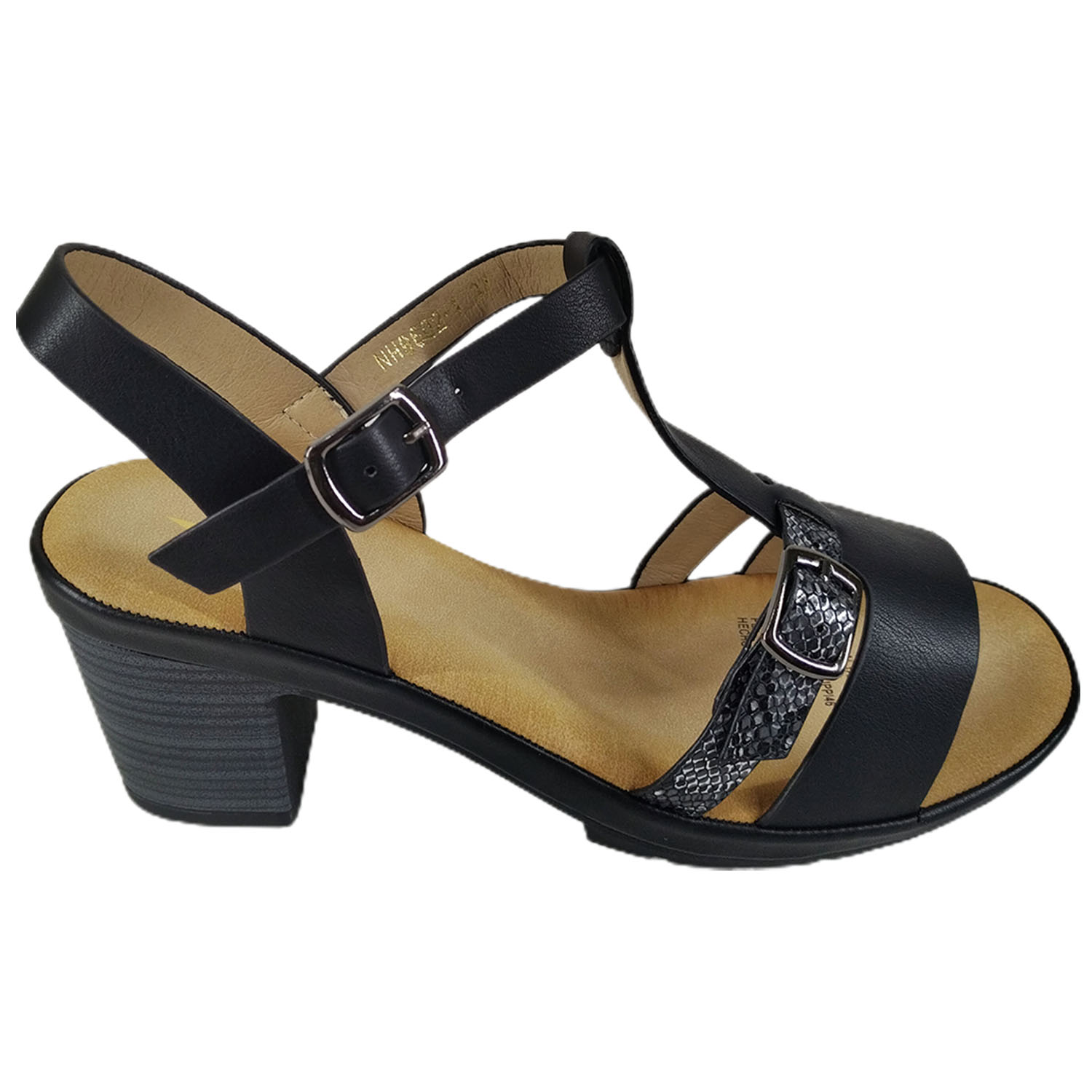 SANDALIAS MUJER MEGABAZAR DE TACO MEDIO NH9 YASNA - 3