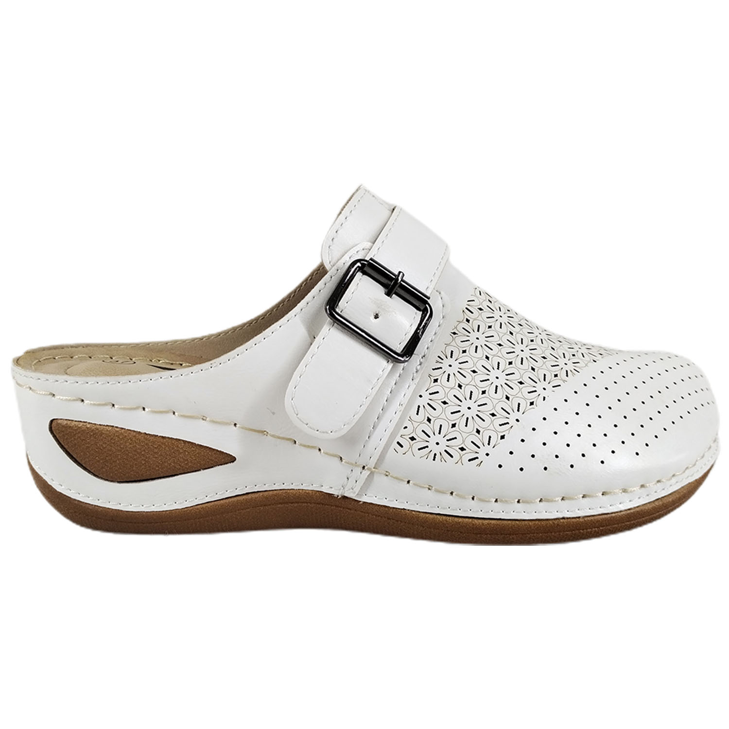 SANDALIAS MUJER MEGABAZAR DE TACO BAJO 95 YASNA - 1