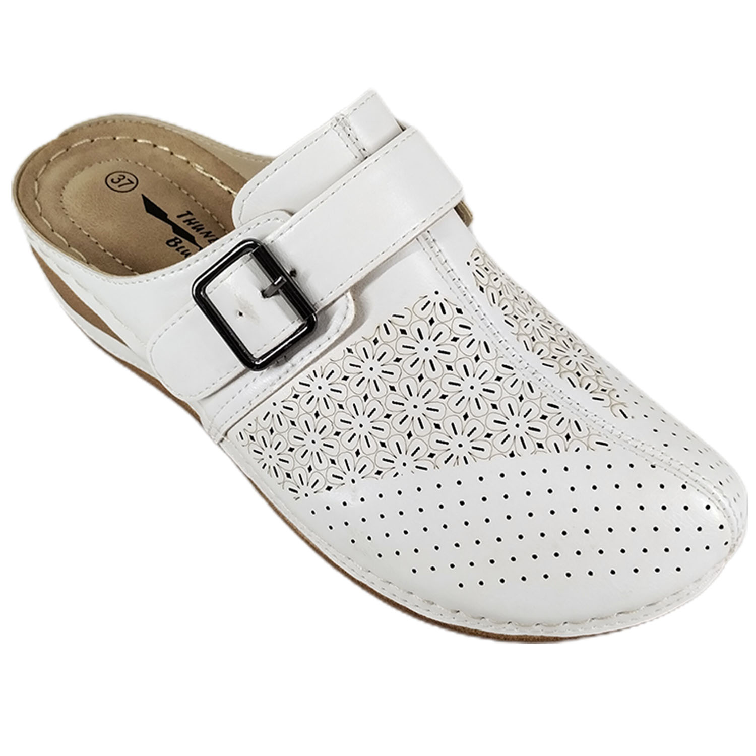 SANDALIAS MUJER MEGABAZAR DE TACO BAJO 95 YASNA - 2