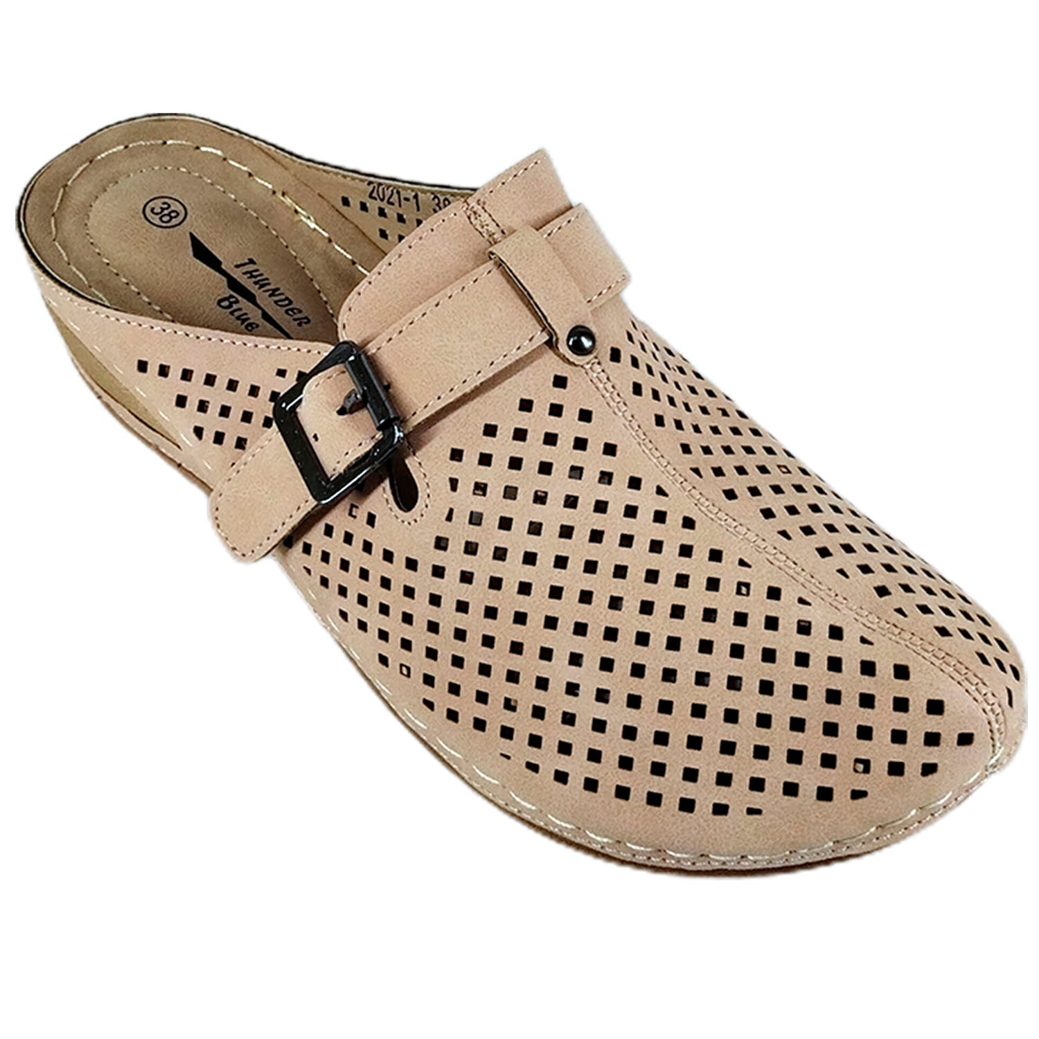 SANDALIAS MUJER MEGABAZAR DE TACO BAJO 21 YASNA - 2