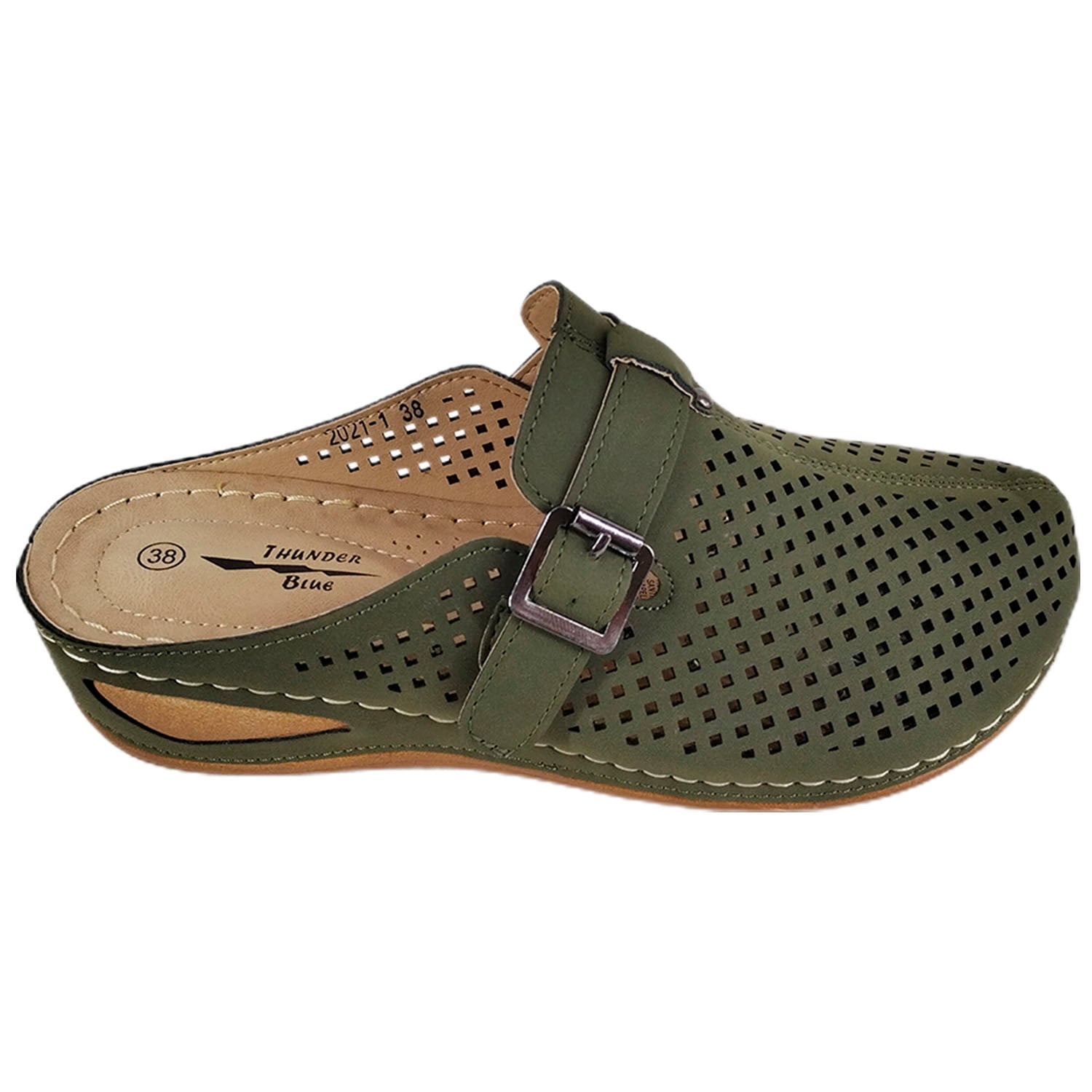 SANDALIAS MUJER MEGABAZAR DE TACO BAJO 21 YASNA - 3