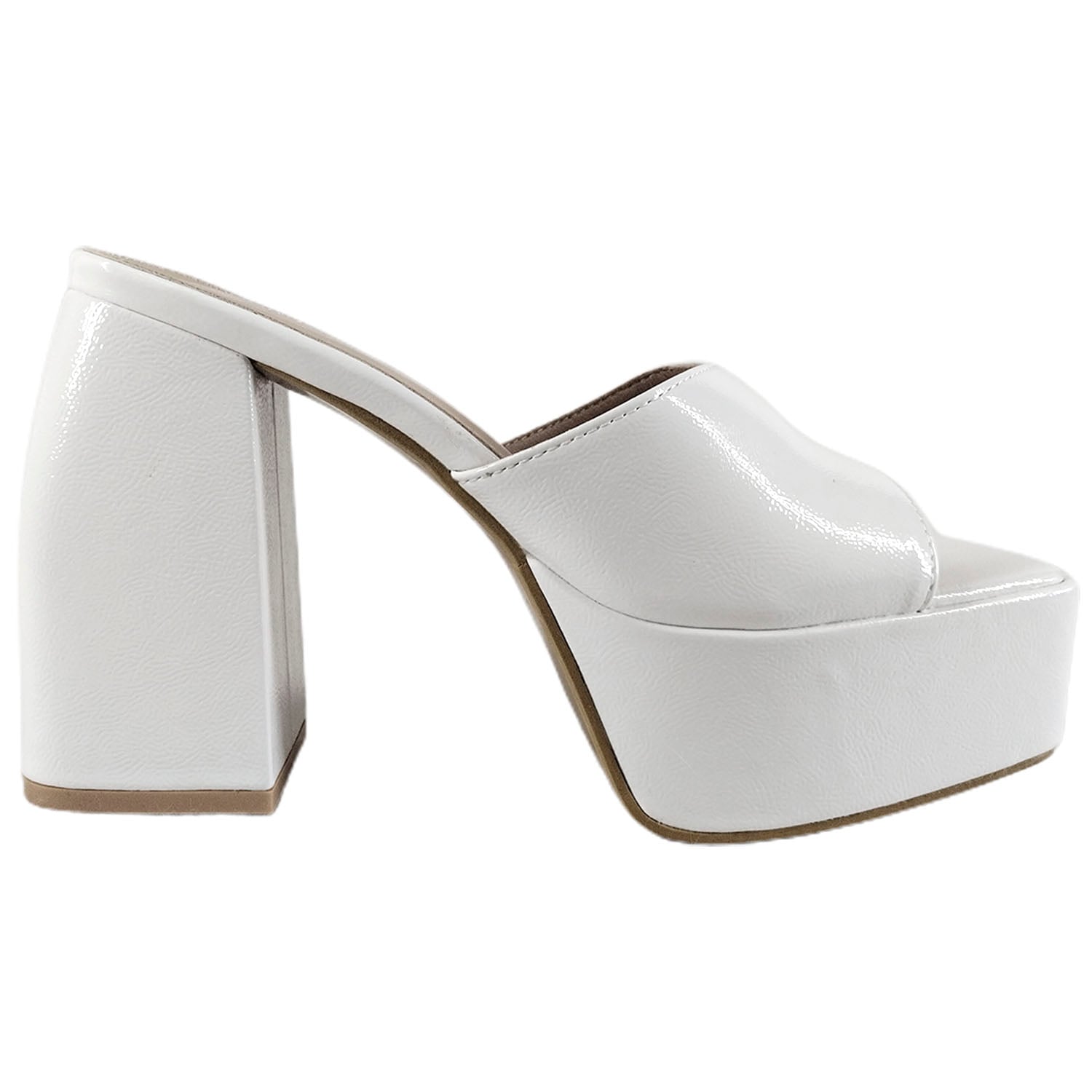 SANDALIA CON PLATAFORMA DE MUJER TACO ALTO 371 YASNA - 1